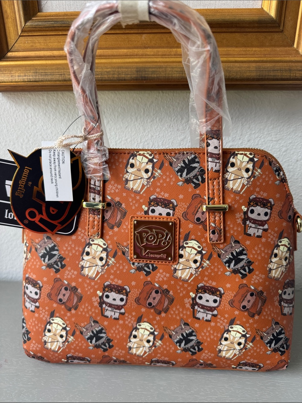 NWT POP! By Loungefly Star Wars Ewok Crossbody Bag